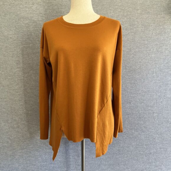 Planet by Lauren G Lagenlook Long Sleeve Top OS Artsy Funky Minimalist Capsule - Picture 2 of 14